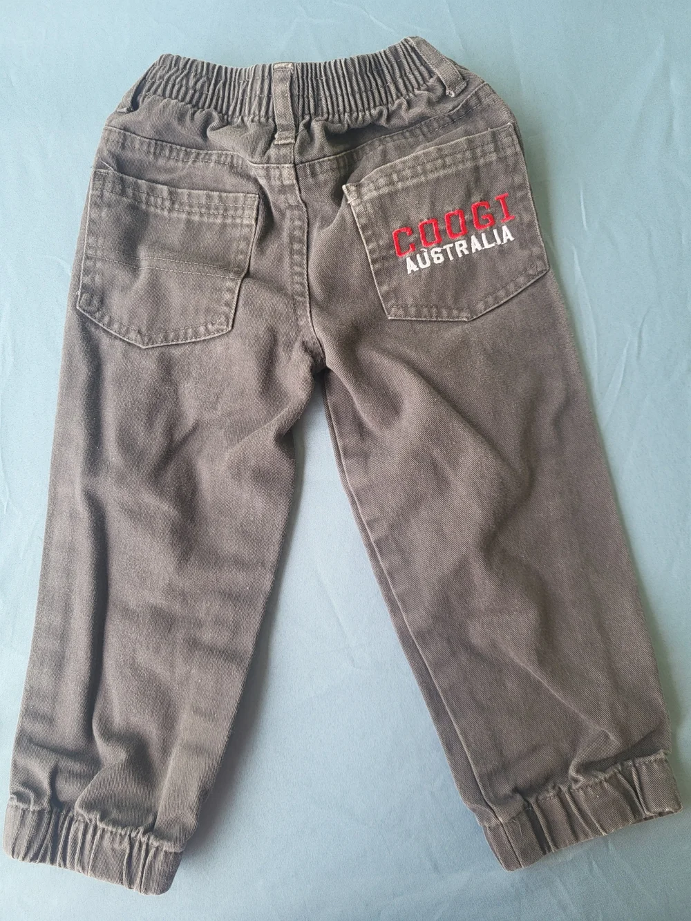 COOGI Kids Dark Gray Elastic Cuff Jeans